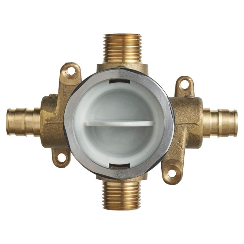 American Standard RU108 Flash Shower Rough-In Valve with PEX Inlets and Universal Outlets for Cold Expansion System - Image 1